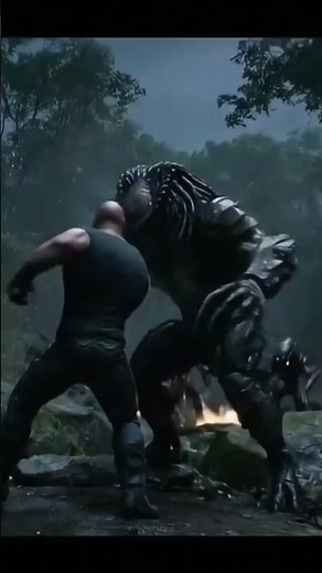 Predator Vs Alien (2025) – Dwayne Johnson & Keanu Reeves Epic Battle #marvel #action #hulk