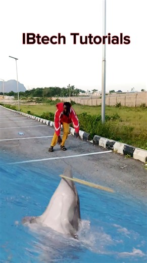 Jumping into the sea 🌊 #fblifestyle | IBtech tutorials