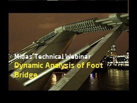 Dynamic Analysis of Footbridge to Eurocode
