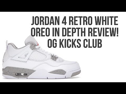 Jordan 4 Retro White Oreo In-Depth Review! - OG Kicks Club!