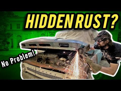 Fixing an Extremely Rusty Hood