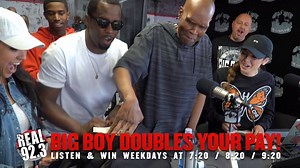 Get your shot at winning 💵now! 💰Register at your name at real923la.com/bankroll 💰Listen weekday mornings at 7:20A, 8:20A & 9:20A for your name & city to be announced. 💰When you hear your name, call us back at 1-866-246-8923 within 20 minutes & Big Boy will double your pay! #BigBoysBankroll | REAL 92.3