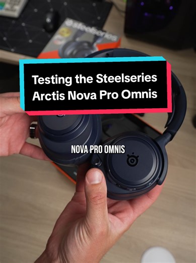 If you want one headset that can work anywhere you game whether thats PC, Xbox, Playstation or Switch then the @SteelSeries Arctis Nova Pro Omni's are all you need. 2.4ghz Wireless or Bluetooth 5.3, multiple ANC modes, Dual batteries that also feature fast charging, an OLED display to control ANC, AI noise rejection, chat mix and more. Its been a LONG LONG time since ive upgraded my headset and the cycle is about to repeat itself . . . #steelseries #arctisnovaproomni #gamingheadset #steelseriesh