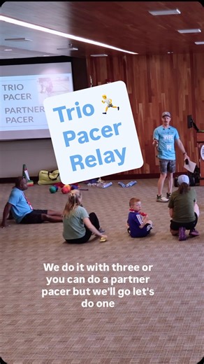 Ben Landers | The Trio Pacer Relay . Here’s a fun way to do modified Pacer Activity with your 4K - 1st Grade kiddos to let them see how the concept works... | Instagram