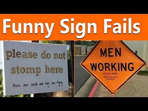 Best Funny Sign Fails Ever 🤣 | Instant Laughs Guaranteed || Daily Joy