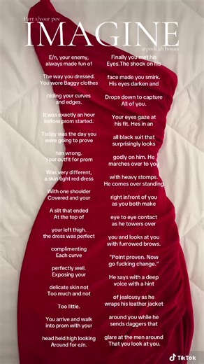 Skin Tight Red Dress for Prom | Your POV