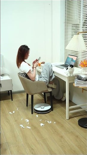 Guess if Lefant can clean it?#lefant #shorts #robotvacuum #cleanwithme #guess #viral #housecleaning