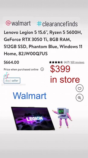 Walmart in store laptop clearance find #walmartclearance #walmart #walmartdeals #laptop #laptops #laptoplenovo #laptopsale #clearancefinds #clearancehunter #clearance #clearancecommunity #clearancesale #clearancedeals #bargain #bargains #bargainshopper #bargainhunter #bargainhunt #bargainshopping #bargainfinds #electronics #computer | The Clearance Whisperer