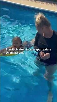 Backyard Pool Safety Tips #swimmingsafety #swimmingpool #schaumburg