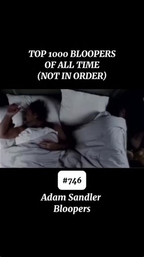 OFFICIAL CAUGHTLIVE ACCOUNT on Instagram: "Adam Sandler bloopers are exactly what you’d expect from someone who treats every set like a playground. Scenes fall apart the moment he starts improvising, whether it’s a goofy voice, a random line, or a reaction nobody else was ready for. His co-stars constantly break trying to keep up, and even Sandler himself can’t make it through a take without laughing at his own joke. What’s supposed to be a clean scene usually turns into five minutes of uncontro
