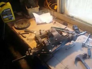 Inspecting my Tecumseh/Peerless lawn tractor transaxle.