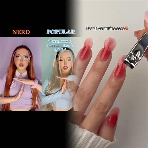 The popular girl teaches the nerd how to become popular #youtubeshorts