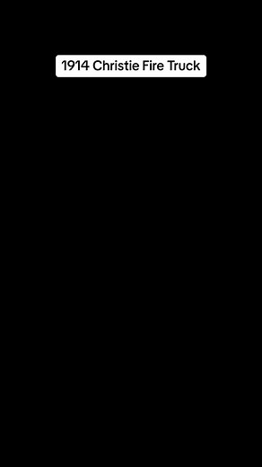 Putting out fires like it’s 1914 🔥🚒 A piece of Burbank, Ca history, the Christie fire truck was horse powered originally until the steam drive was added to the front. #firetruck #burbank