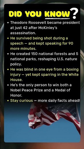 The Youngest President Who Changed America Forever