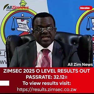 Zimse O Level Results Out with 35.26% Passrate, to view results visit https://results.zimsec.co.zw | All Zim News