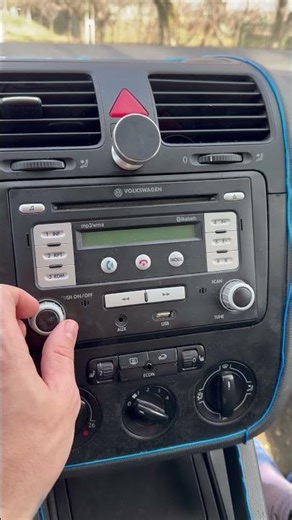 How to Get Your VW Radio Code in 60 Seconds! 🚗🔓 #shorts #radiocode