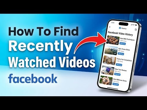 The Easiest Way to View Recently Watched Videos on Facebook (Full Guide)