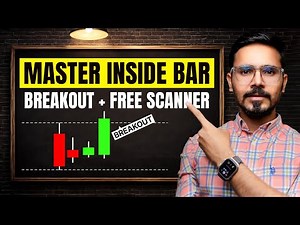 Master Inside Bar Breakout Trading With Free Scanner | Stock Market Education
