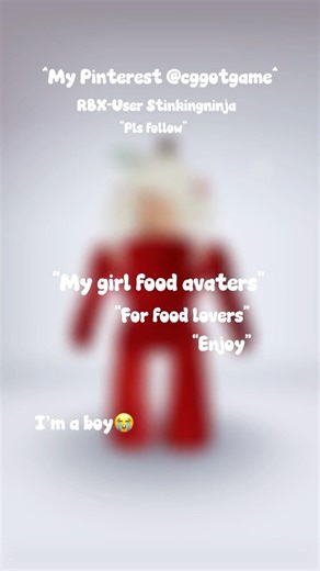 Top Food-Themed Roblox Avatars (part 7) #robloxavatar #robloxstyle