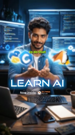 Selfmade Ninja Academy on Instagram: "Introducing LearnAI - an AI-powered learning assistant inside Selfmade Ninja Labs. LearnAI helps you master technologies by learning directly inside hands-on labs, not just through content. It acts as an AI assistant that guides you step by step, builds a personalized learning roadmap, and crafts a unique learning path for every learner focused on real, experiential learning. Discover a smarter way to learn technologies inside Selfmade Ninja Labs Have you tr