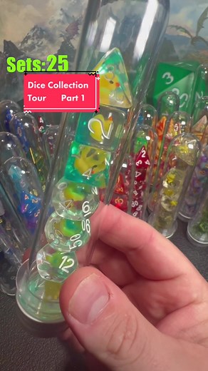 Exploring a Unique Dice Collection