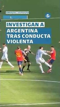 FIFA abre investigación contra Argentina tras incidentes en la final del Mundial 2026 #shorts