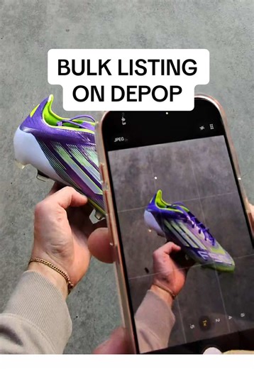 How to bulk list on @Depop ⚡️ I batch photos, measurements, generate bulk listings with @PRO Listing, and post everything fast. This is how I list more, rank better, and make more sales. #depop #depoptips #prolisting #depopseller #depopshop
