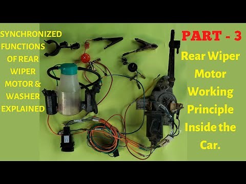 Rear Wiper Motor Tutorial - Part 3 | Windshield Motor and Switch Explained