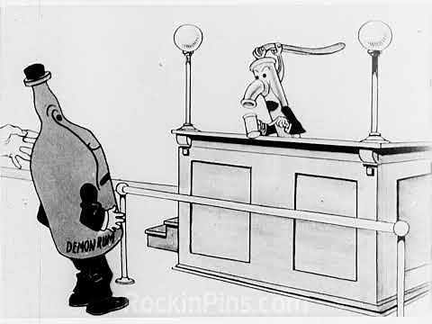 Komic Kartoon | Curfew Shall Not Ring | 1916 | 2K | Harry Palmer Silent Cartoon