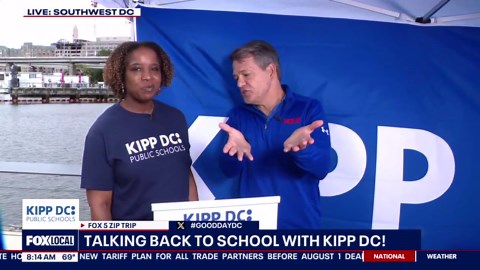 Zip Trip to The Wharf: Back to school with KIPP DC