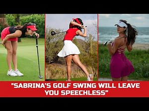 Sabrina Andolpho’s Stunning Golf Swing & Beauty – Golf Like Never Before!