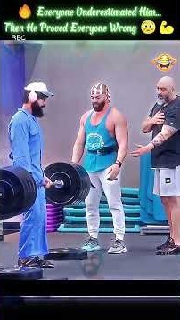 Elite Powerlifter Pretends to Be a Cleaner...Then Shocks Everyone 😳💪 Funny Gym Diary