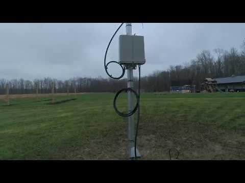 ZeroFive 10-80 METER FREESTANDING GROUNDPLANE VERTICAL ANTENNA WITH UNUN