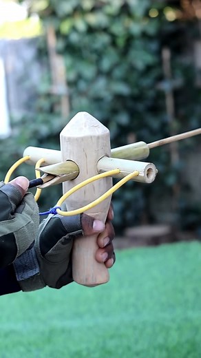15K views · 182 reactions | How To Make Arrow And Bow Craft Slingbow At Home #diy #craft #youtubeshorts #wood #bambooart | It's Me - Neha | Facebook