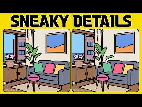 Spot the 3 Differences: Brain-Busting Puzzles (A Bit Tricky)