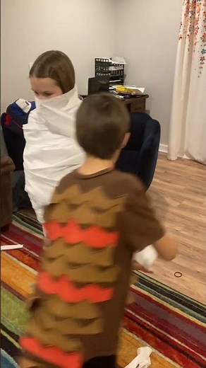 Mummy Wrapping with TP