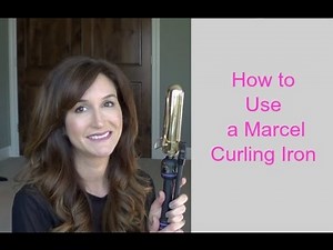 Using a Marcel Curling Iron