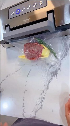 Stop Wasting Food! 🥩 90Kpa Vacuum Sealer for Meal Prep & Storage #AmazonFinds