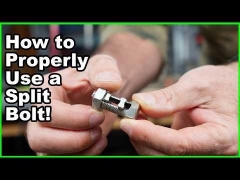 How to Make a Proper Split Bolt Connection [AKA BUGS]