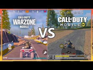 Call Of Duty Warzone Mobile VS Call Of Duty Mobile | Gameplay Comparison