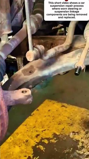 Car Suspension Repair – Replacing Worn Steering Linkage Parts