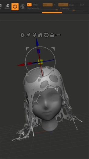 Creating ripped and torn fabric in ZBrush! #ZBrushTutorial #ZBrushTips #DigitalSculpting #3DModeling