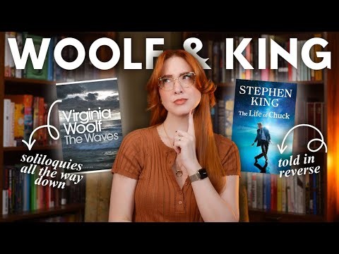 An Experimental Fiction Reading Vlog 📚🫠 feat. Stephen King & Virginia Woolf