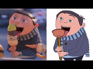 Minions The Rise of Gru | Drawing Meme P1