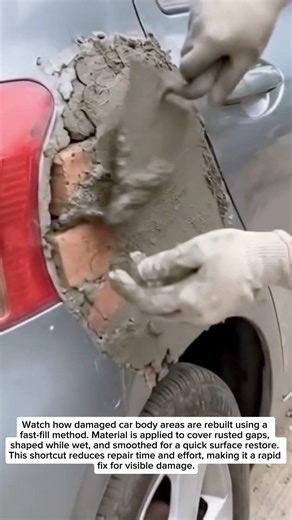 Crazy Car Body Repair Hack,Fix Rust Damage Fast & Cheap