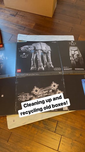 45K views · 12 reactions | Get ‘em outta here! Cleaning up in the LEGO room today - breaking down these boxes for recycling. They just take up too much space! #lego #legostagram #afol #afols #legoengineer #legocollector #legophotography #legofan #legocommunity #lego365 #letsbuildtogether #legoloversunite #structuralengineer #structuralengineering #brickstagram | brickgineer | Facebook