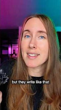 Be careful with Written vs. Spoken English! 👀