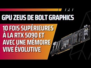 Le GPU Zeus de Bolt Graphics, un GPU surpuissant destiné au rendu graphique plutôt qu'au gaming