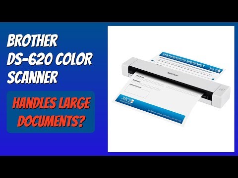 REVIEW (2025): Brother DS-620 Color Scanner. Features