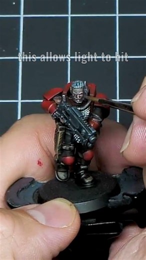 Paint a Space Marine Face (No Art Skills)